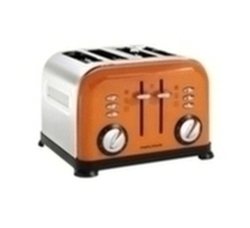 Morphy Richards Accents 44798 4-Slice Toaster - Orange